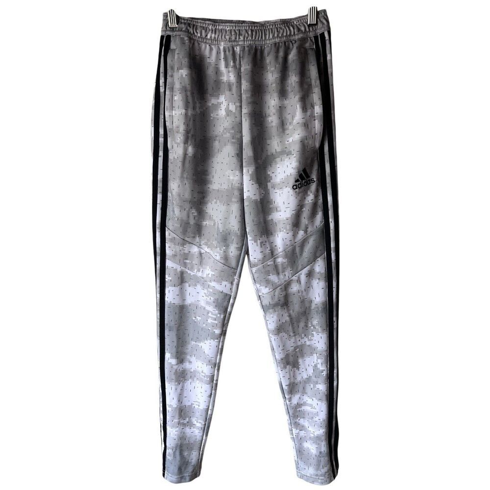💚 Adidas Tiro Men's Training Pants, White Camo, Size Adult XS